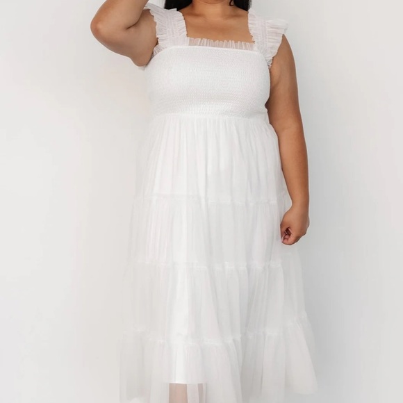 Baltic Born Emma Smocked Tulle Dress - Picture 3 of 9